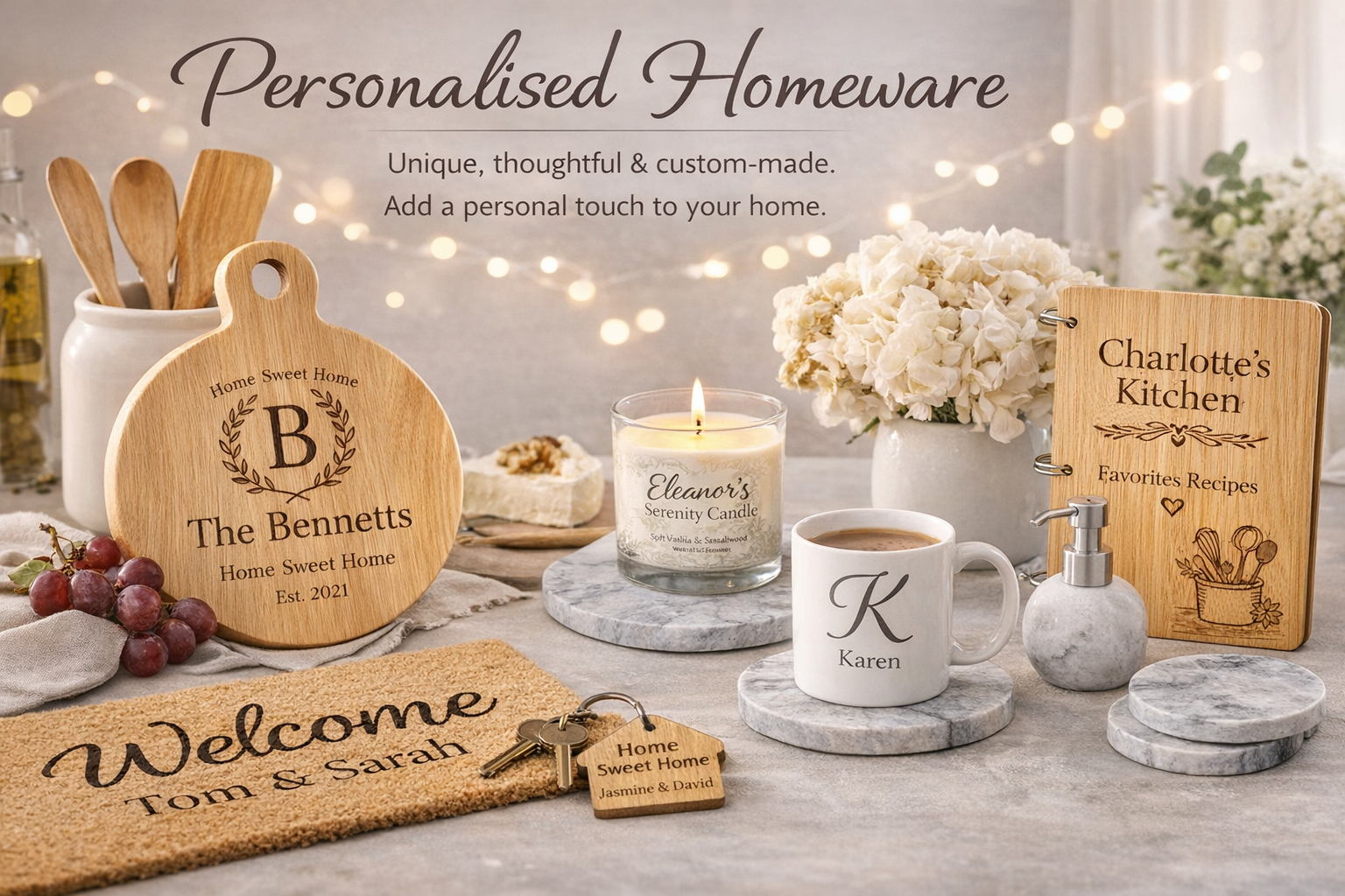 Personalised Homeware