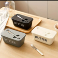 Butter Box & Butter Knife Set