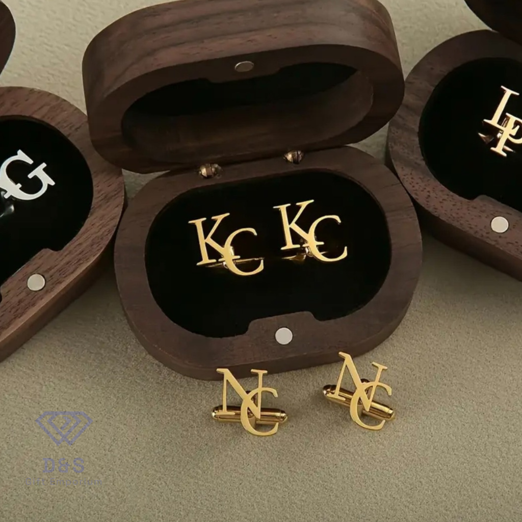 Personalised Initial Cufflinks