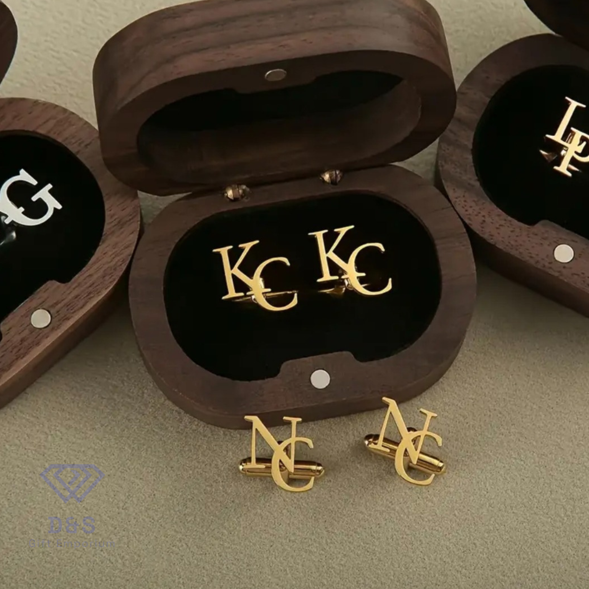 Personalised Initial Cufflinks