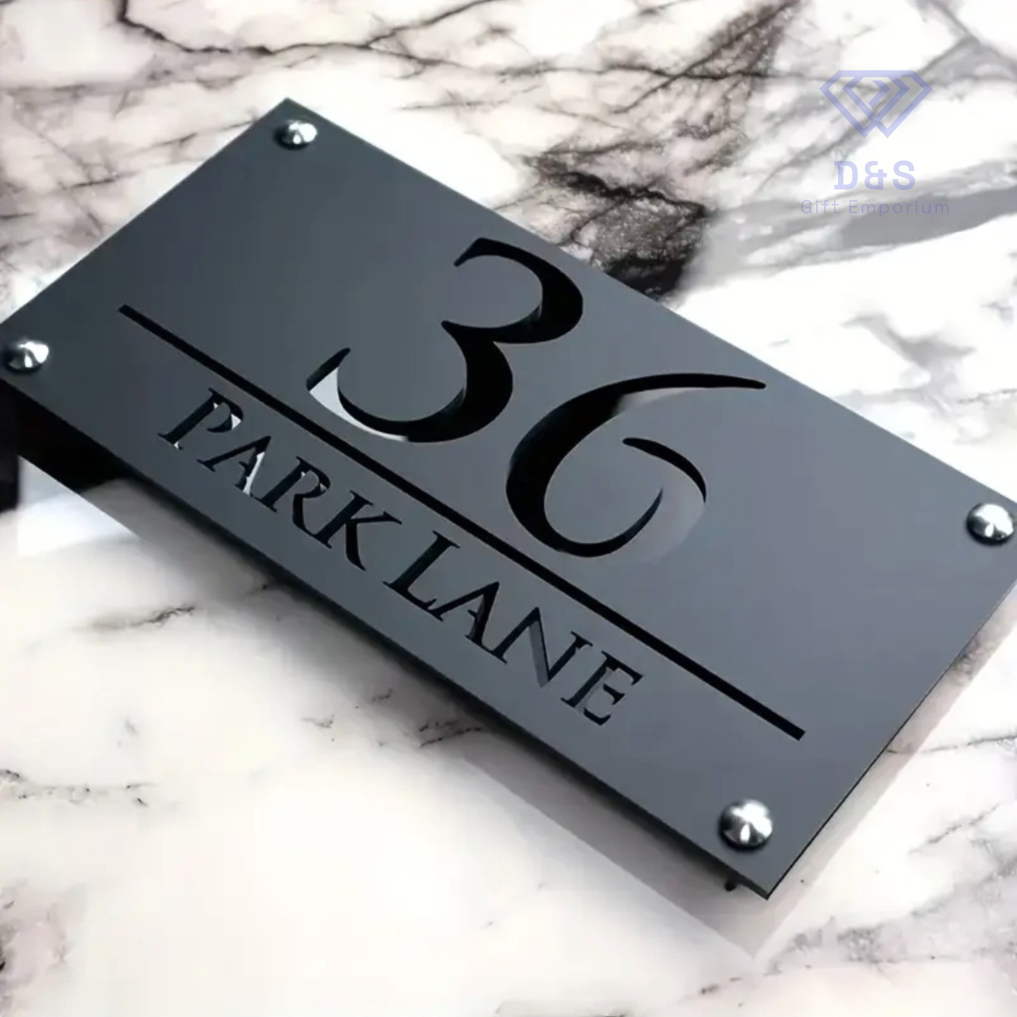 Personalised Address Sign