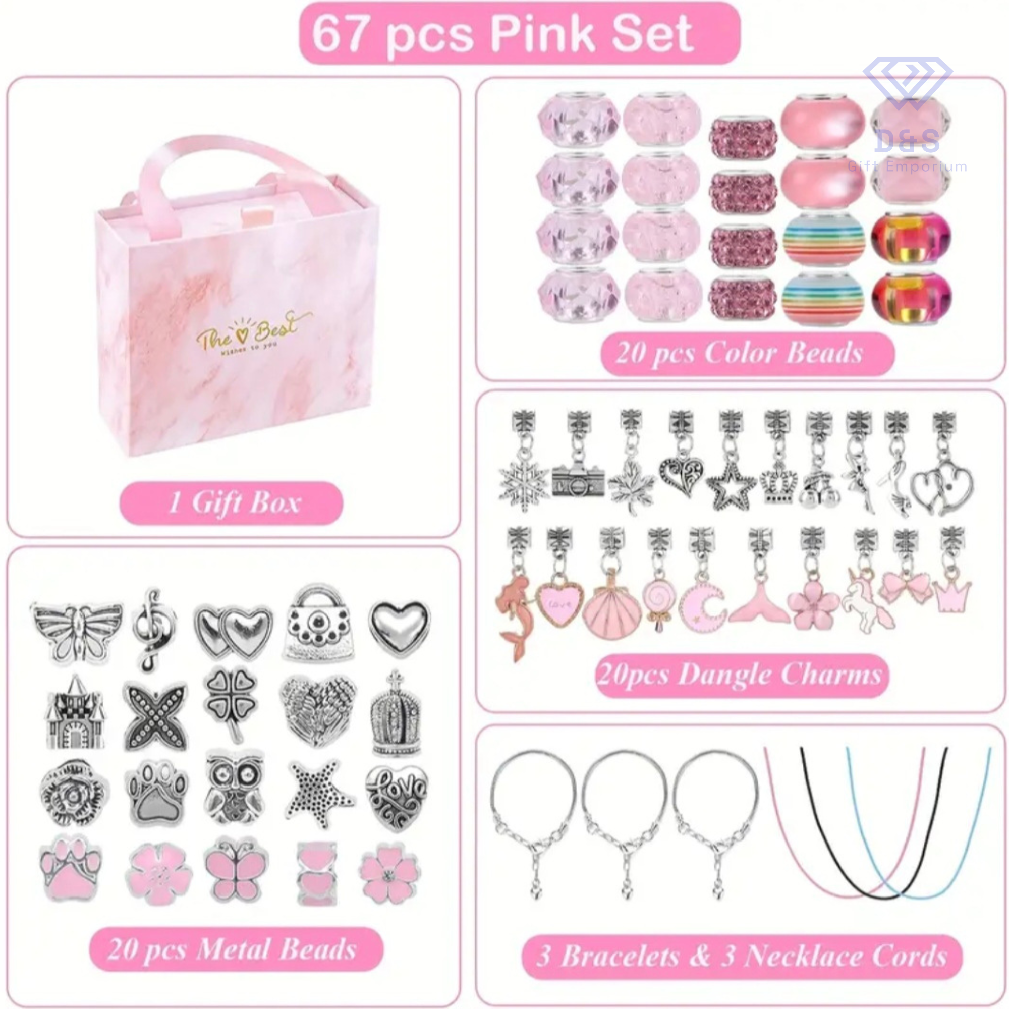 67pcs Jewellery Making Kit