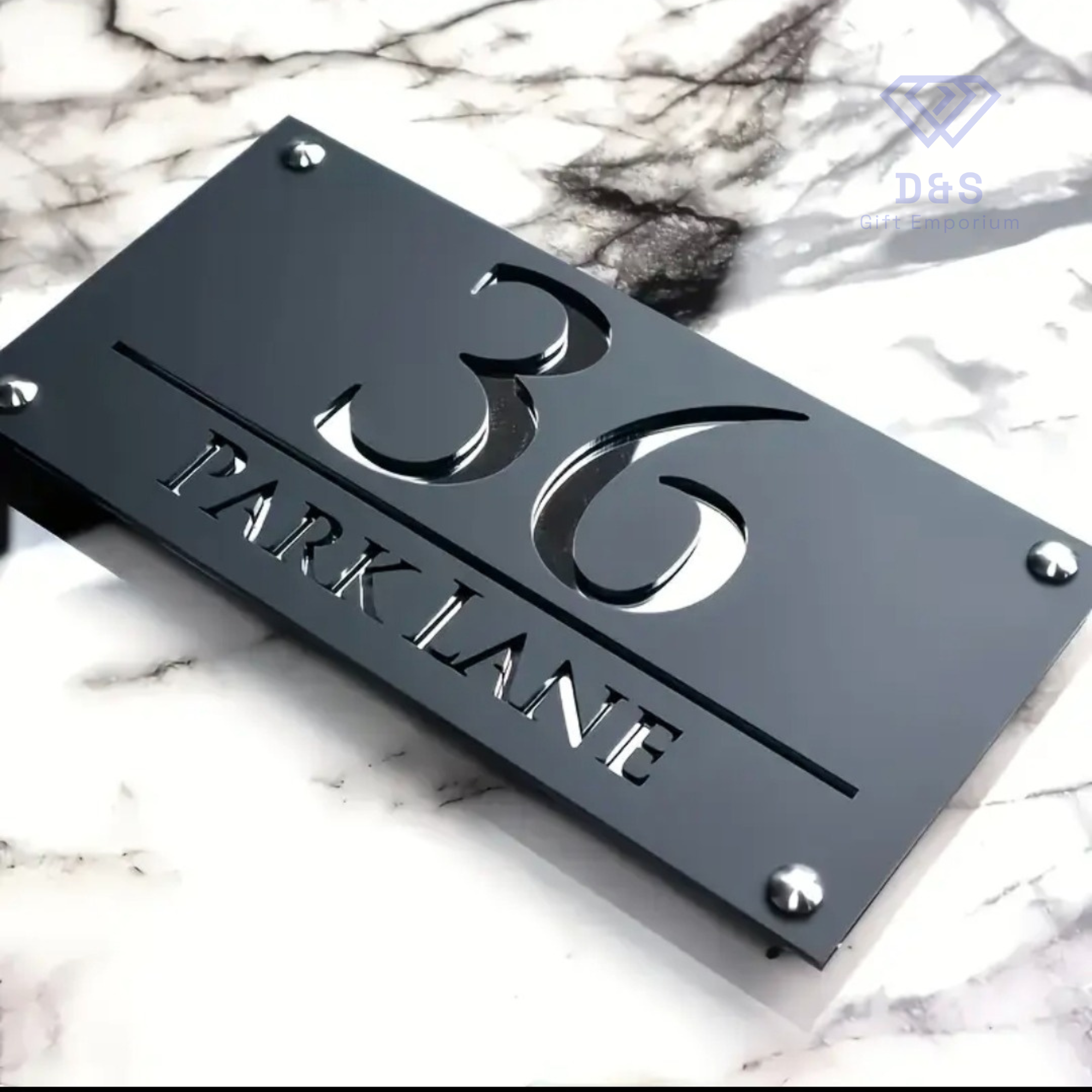 Personalised Address Sign