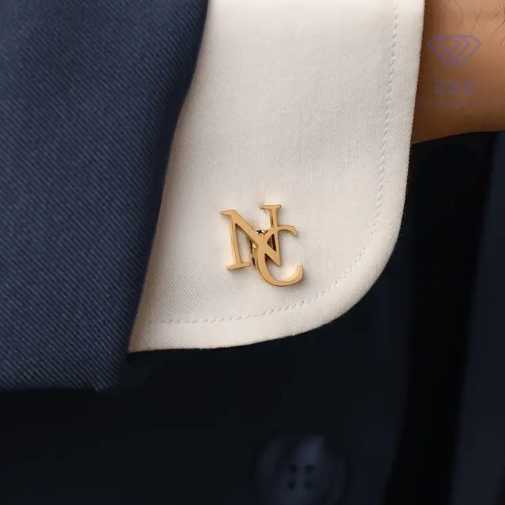 Personalised Initial Cufflinks