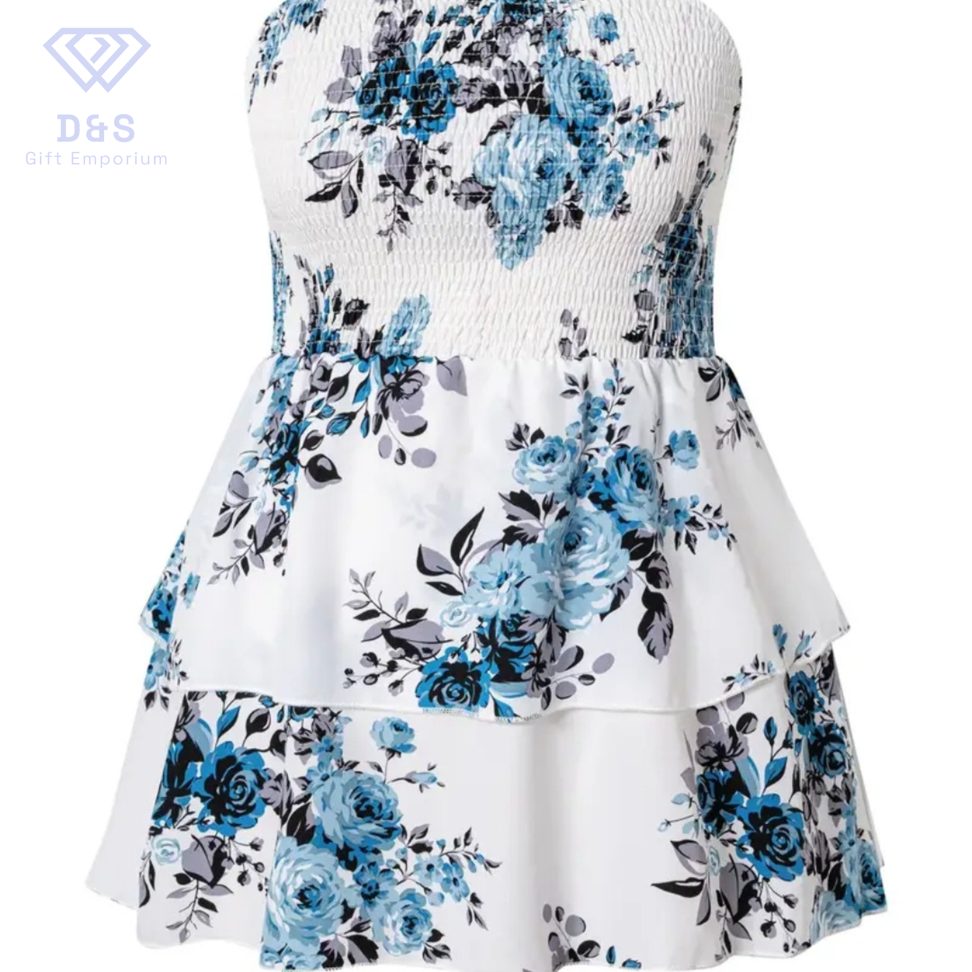 Plus Size Woman's Pleated Sleeveless Top