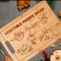 Vegetable Murder Board - Chopping Board