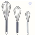 3pcs Whisk Set